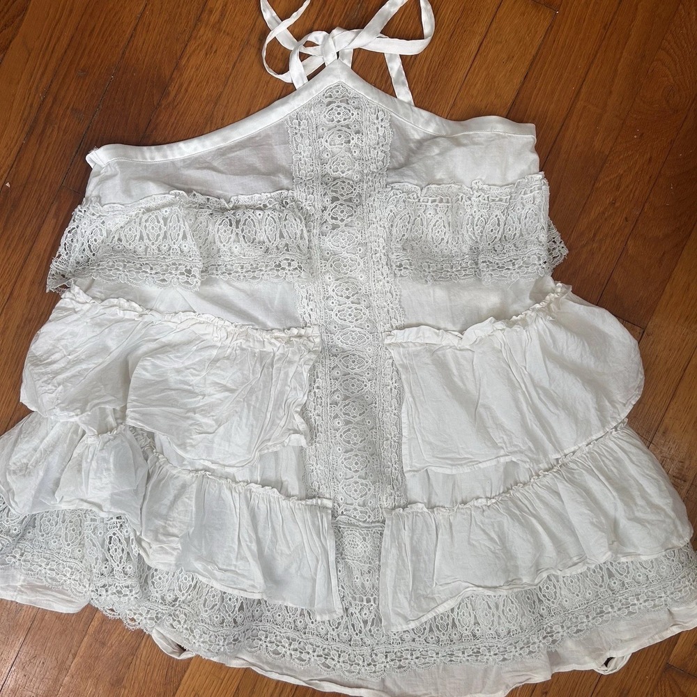 Urban Outfitter Tunic Halter Top Lace Large